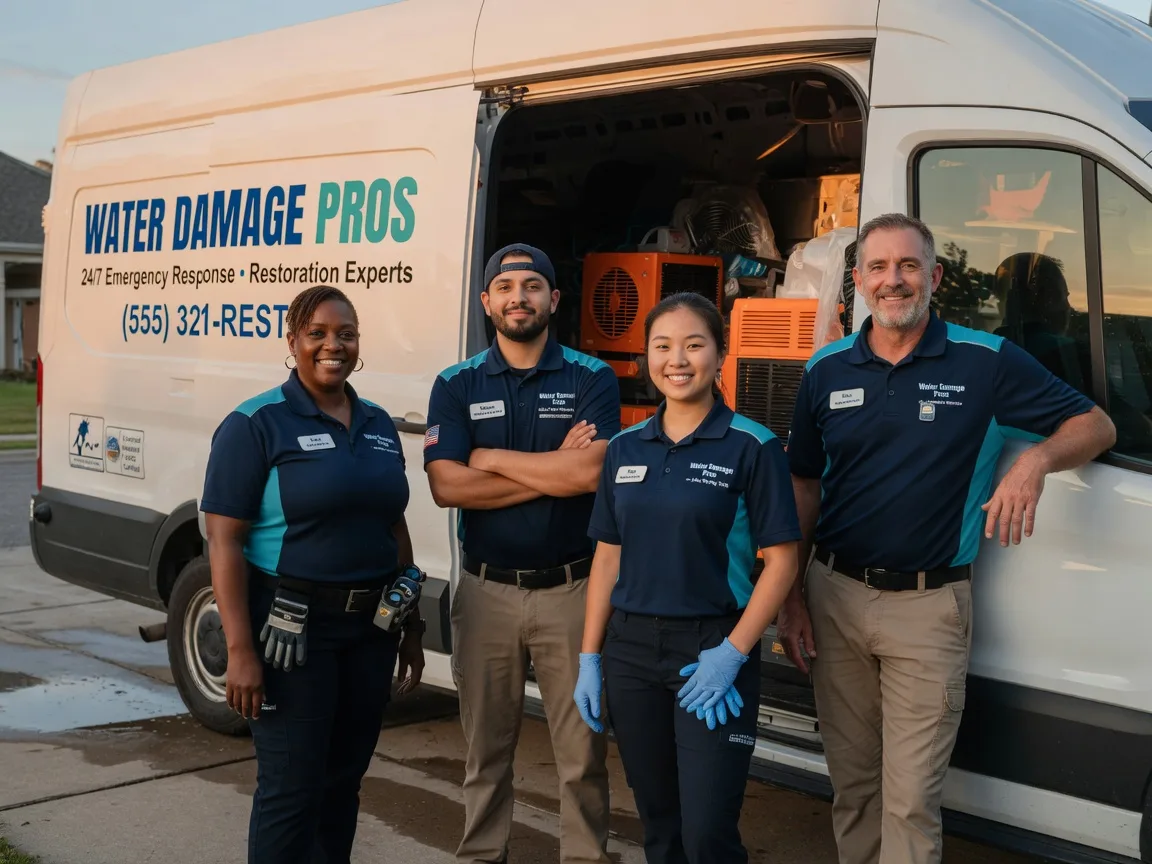 Water Damage Restoration company in Rudolph, WI